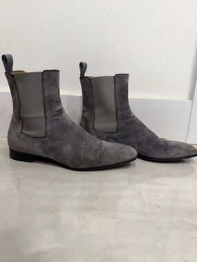 Christian Louboutin Roadie chelsea boot Gray Suede